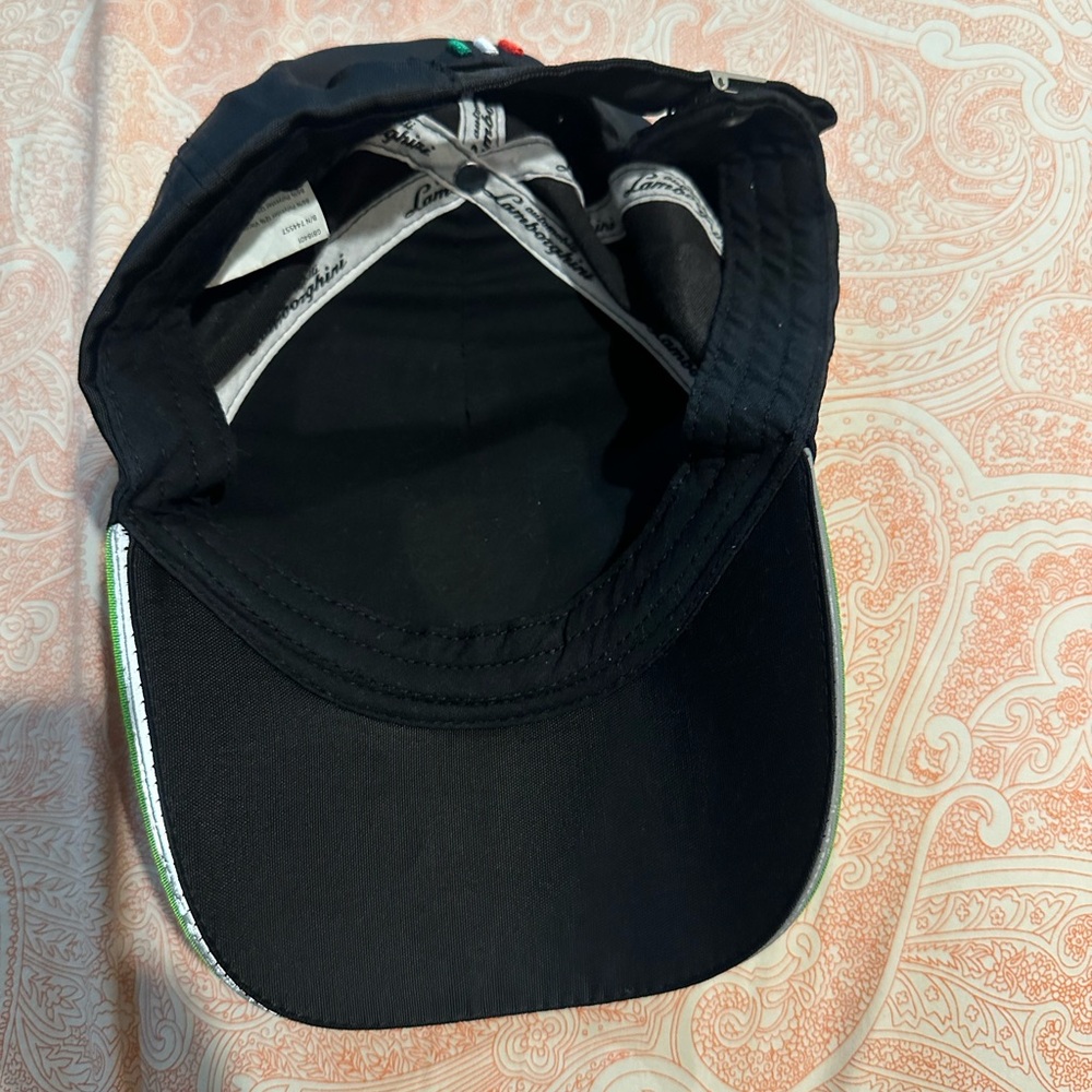Lamborghini Black and Green Men’s Cap in excellent condition - Picture 3 of 11
